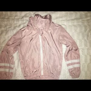pink fashion reflective jacket